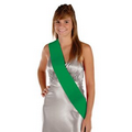 Blank Satin Sash